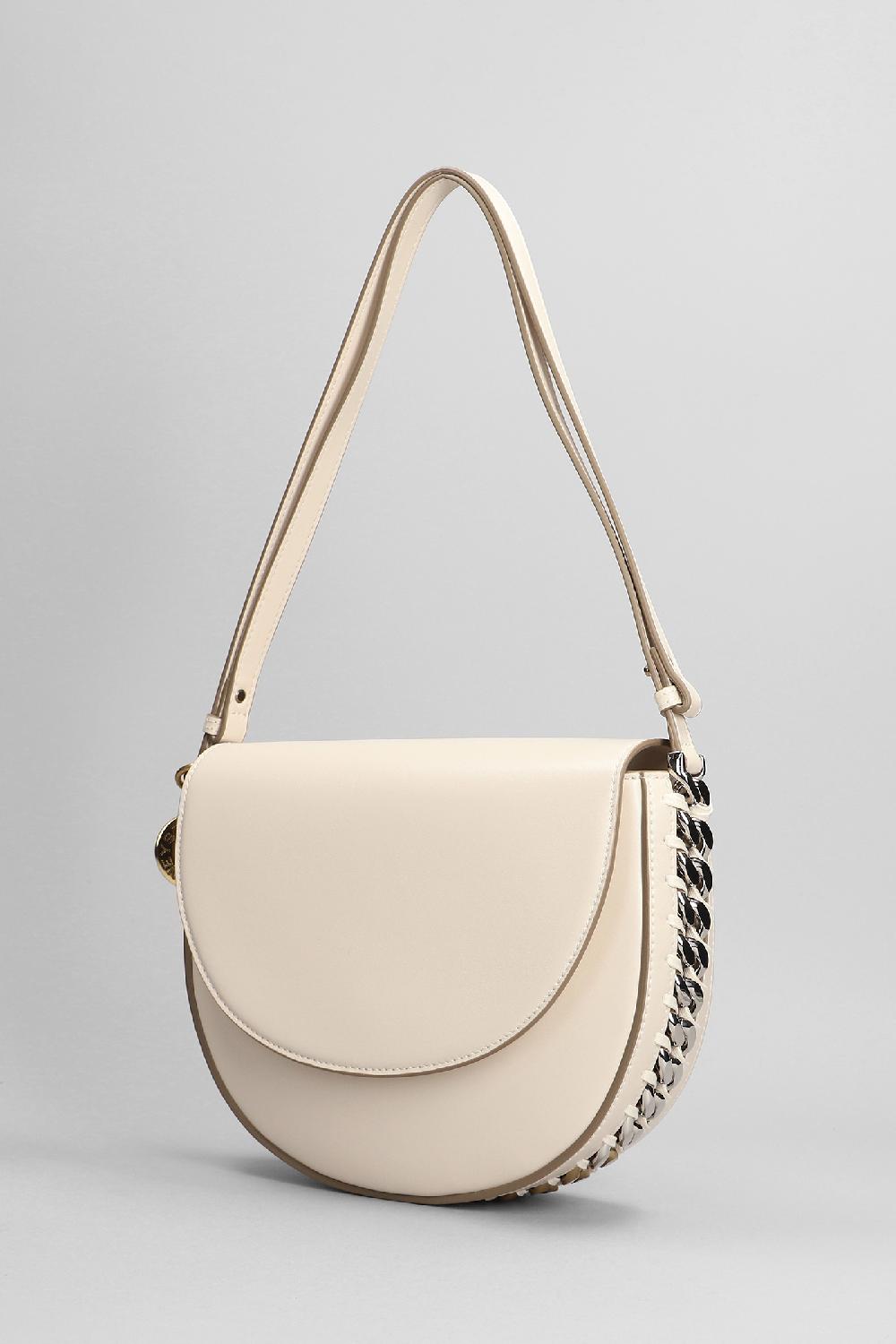 Deliberti Stella McCartney Borsa A Spalla In Ecopelle Beige Cod. 342114 - Deliberti The Luxury Shopping