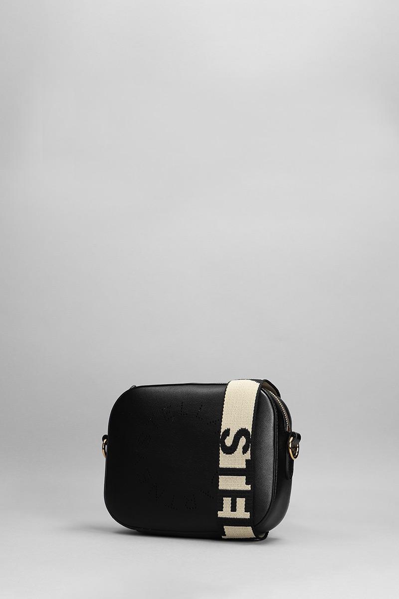 Deliberti Stella McCartney Borsa A Spalla In Ecopelle Nera Cod. 356468 - Deliberti The Luxury Shopping
