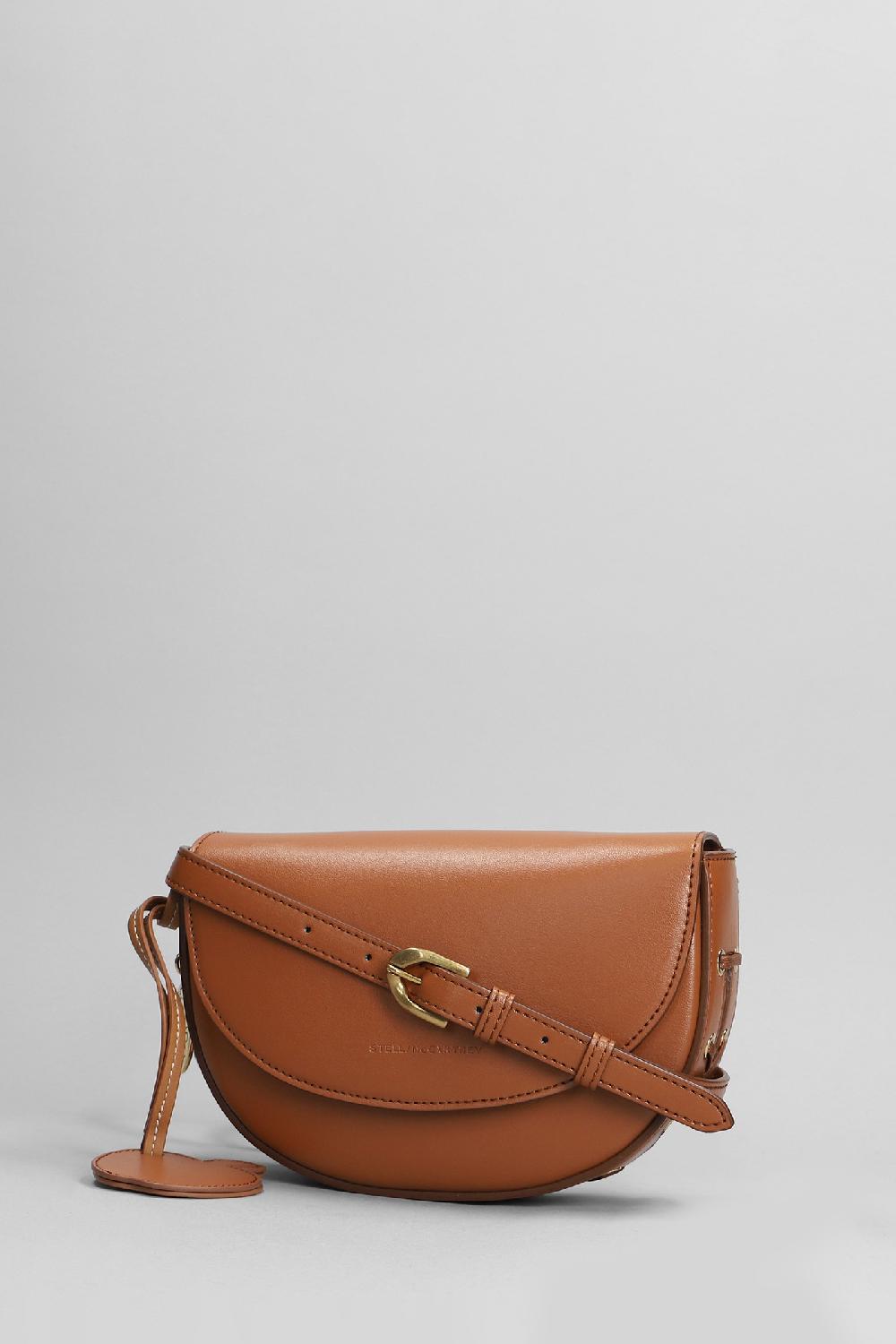 Deliberti Stella McCartney Borsa A Spalla In Poliammide Cuoio Naturale Cod. 399072 - Deliberti The Luxury Shopping