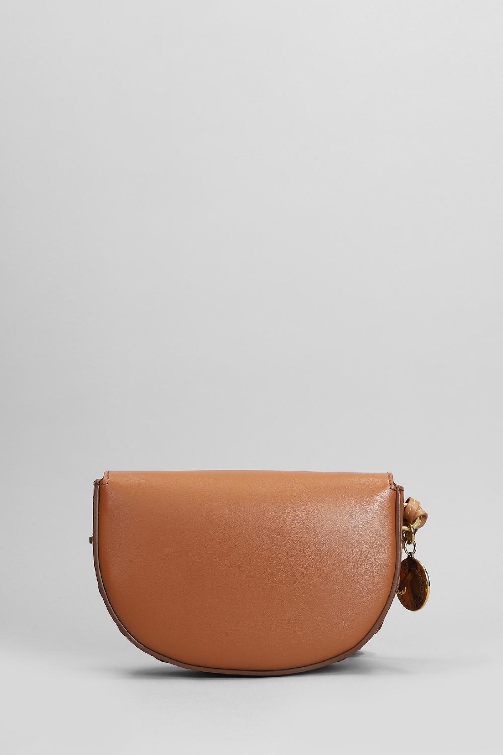 Deliberti Stella McCartney Borsa A Spalla In Poliammide Cuoio Naturale Cod. 399072 - Deliberti The Luxury Shopping