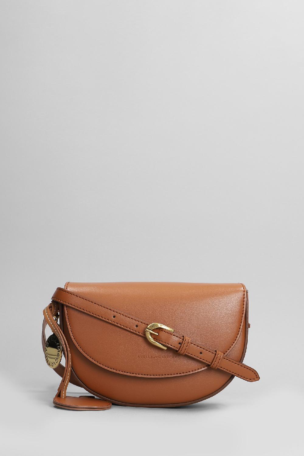 Deliberti Stella McCartney Borsa a spalla in poliammide cuoio naturale cod. 399072 - Deliberti The Luxury Shopping