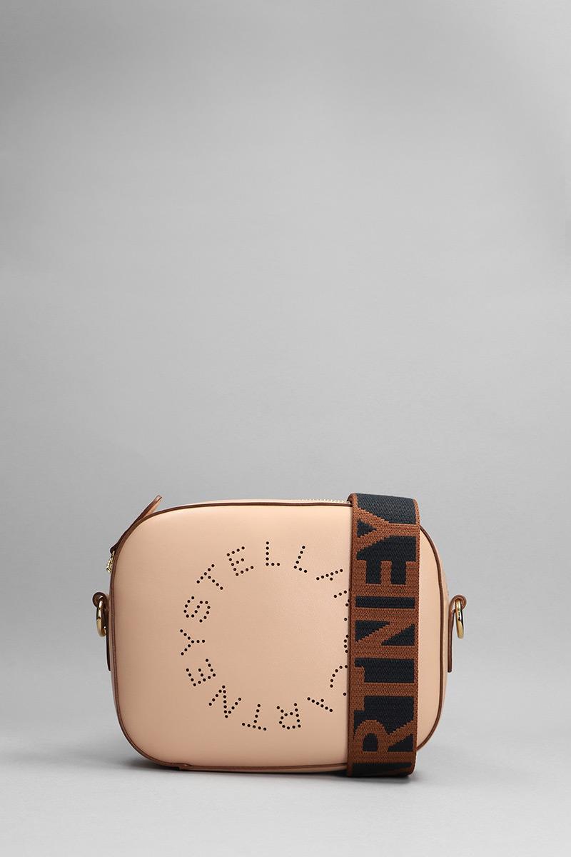 Deliberti Stella McCartney Borsa a spalla in poliammide rosa cod. 356328 - Deliberti The Luxury Shopping