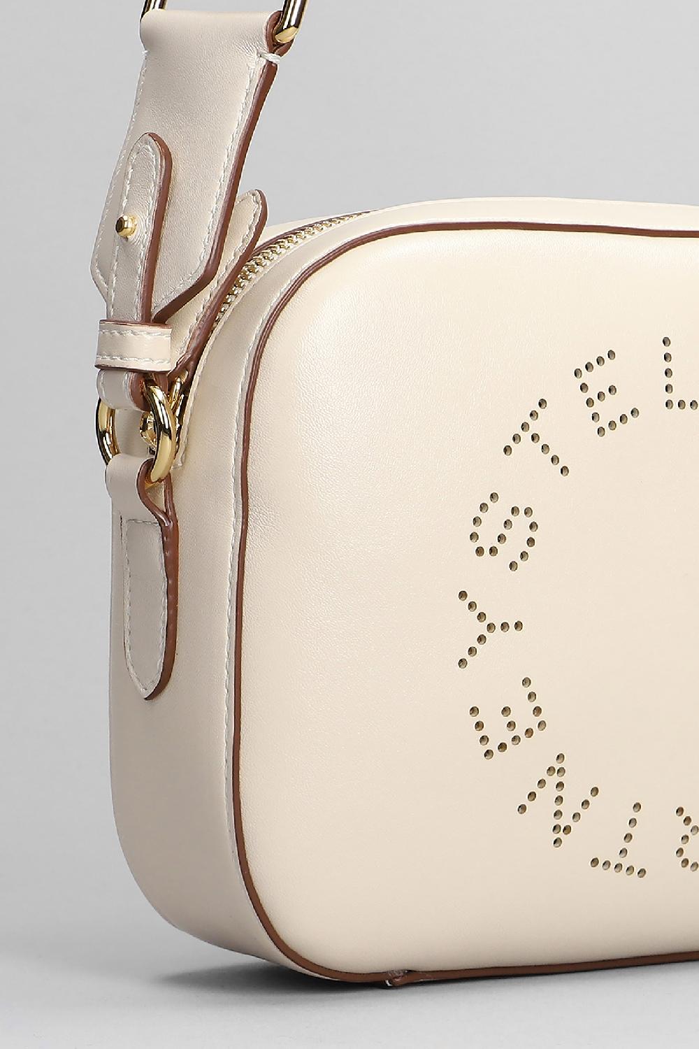 Deliberti Stella McCartney Borsa A Spalla In Poliestere Beige Cod. 391565 - Deliberti The Luxury Shopping