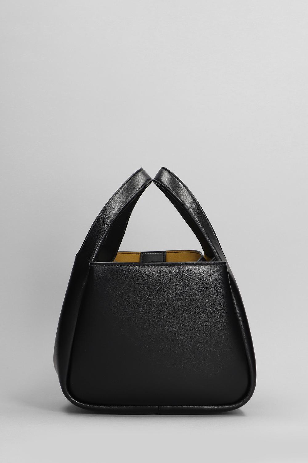 Deliberti Stella McCartney Borsa A Spalla In Poliuretano Nero Cod. 399067 - Deliberti The Luxury Shopping
