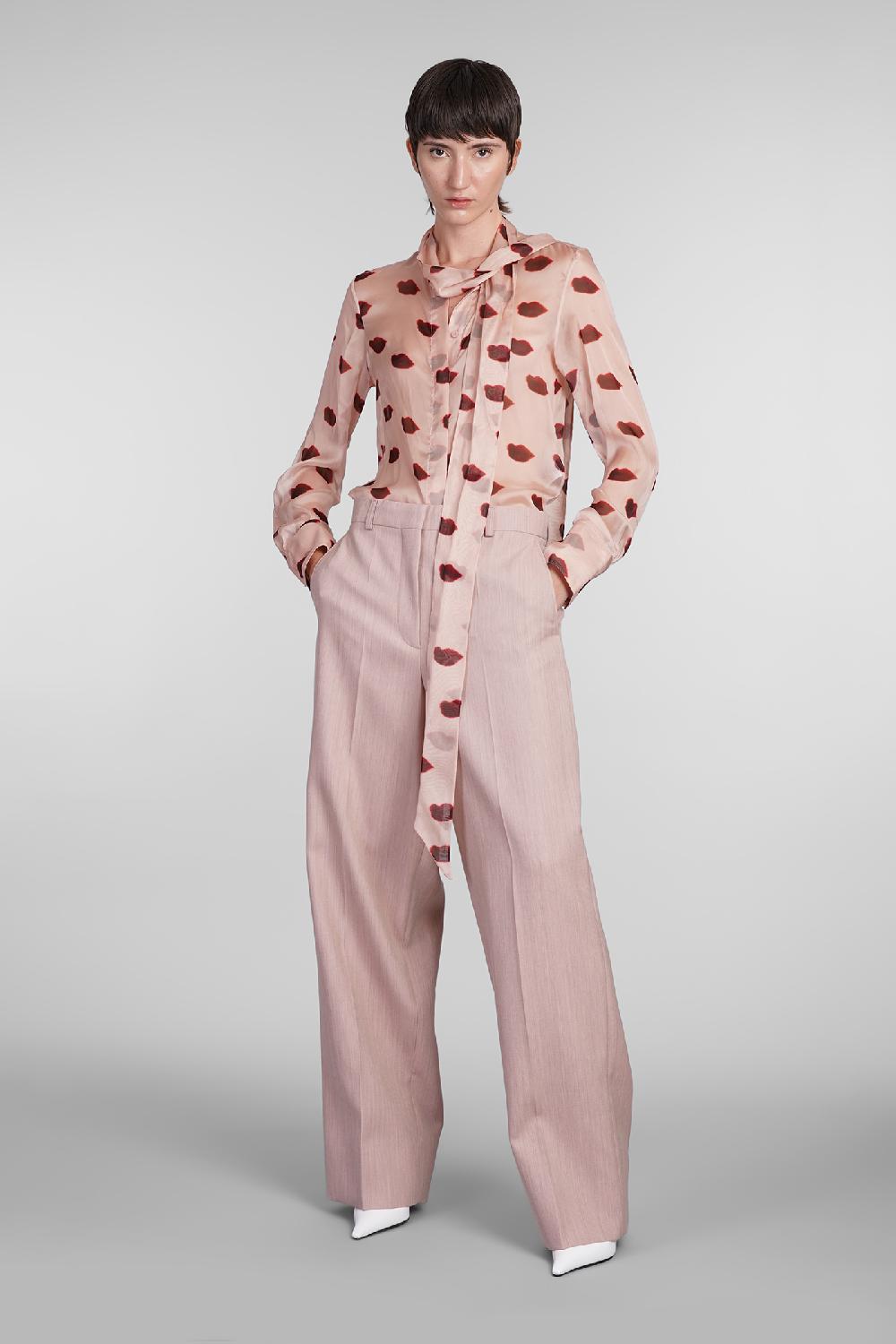 Deliberti Stella McCartney Camicia In Seta Rosa Cod. 406977 - Deliberti The Luxury Shopping