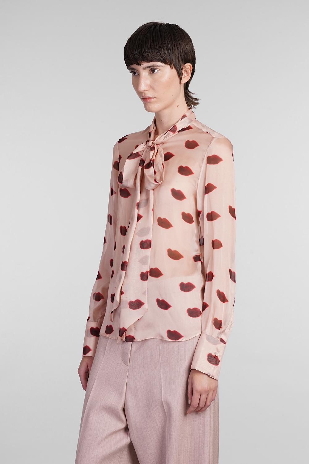 Deliberti Stella McCartney Camicia In Seta Rosa Cod. 406977 - Deliberti The Luxury Shopping