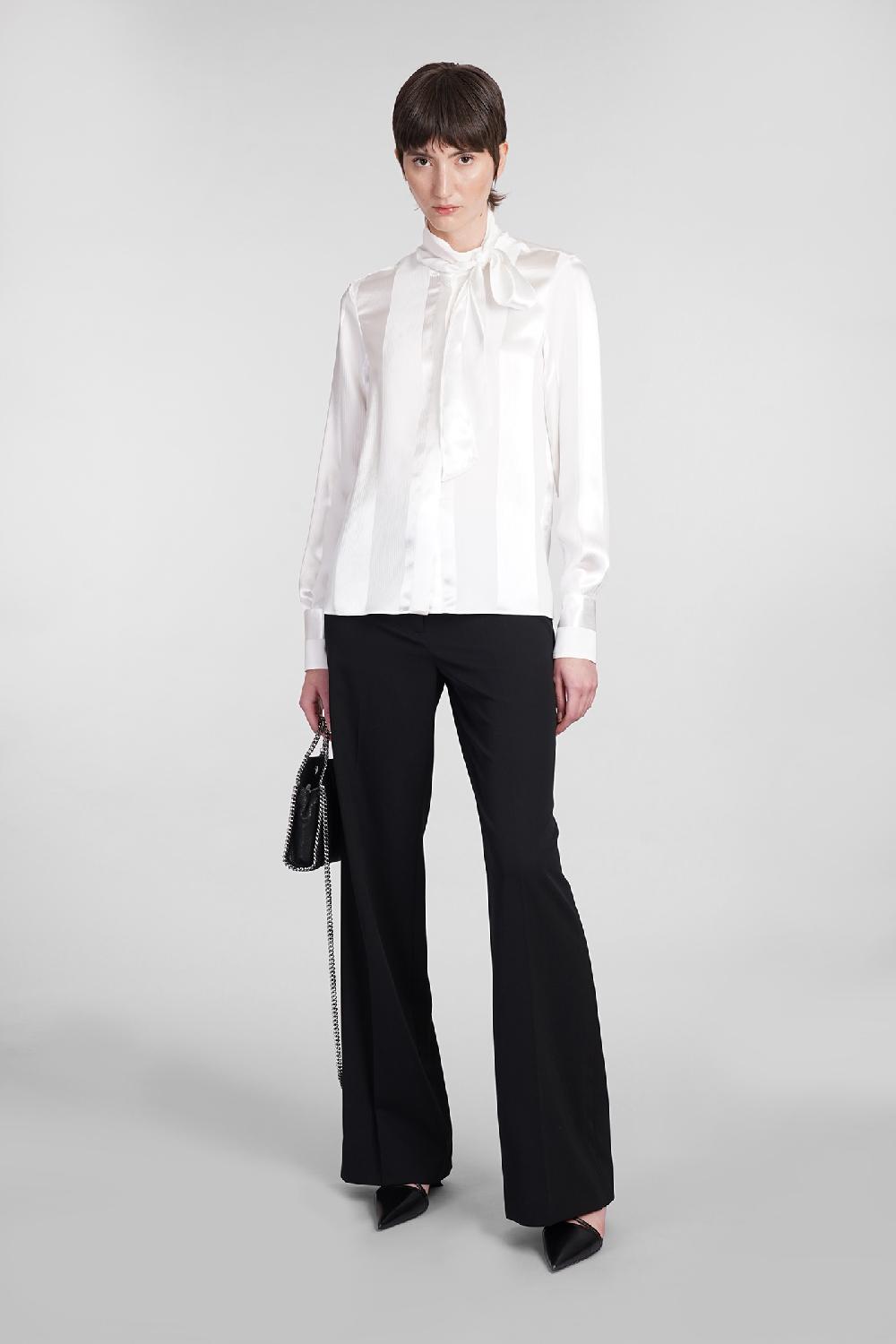Deliberti Stella McCartney Camicia In Viscosa Bianca Cod. 401622 - Deliberti The Luxury Shopping