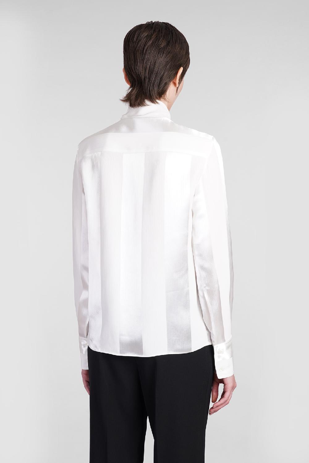 Deliberti Stella McCartney Camicia In Viscosa Bianca Cod. 401622 - Deliberti The Luxury Shopping