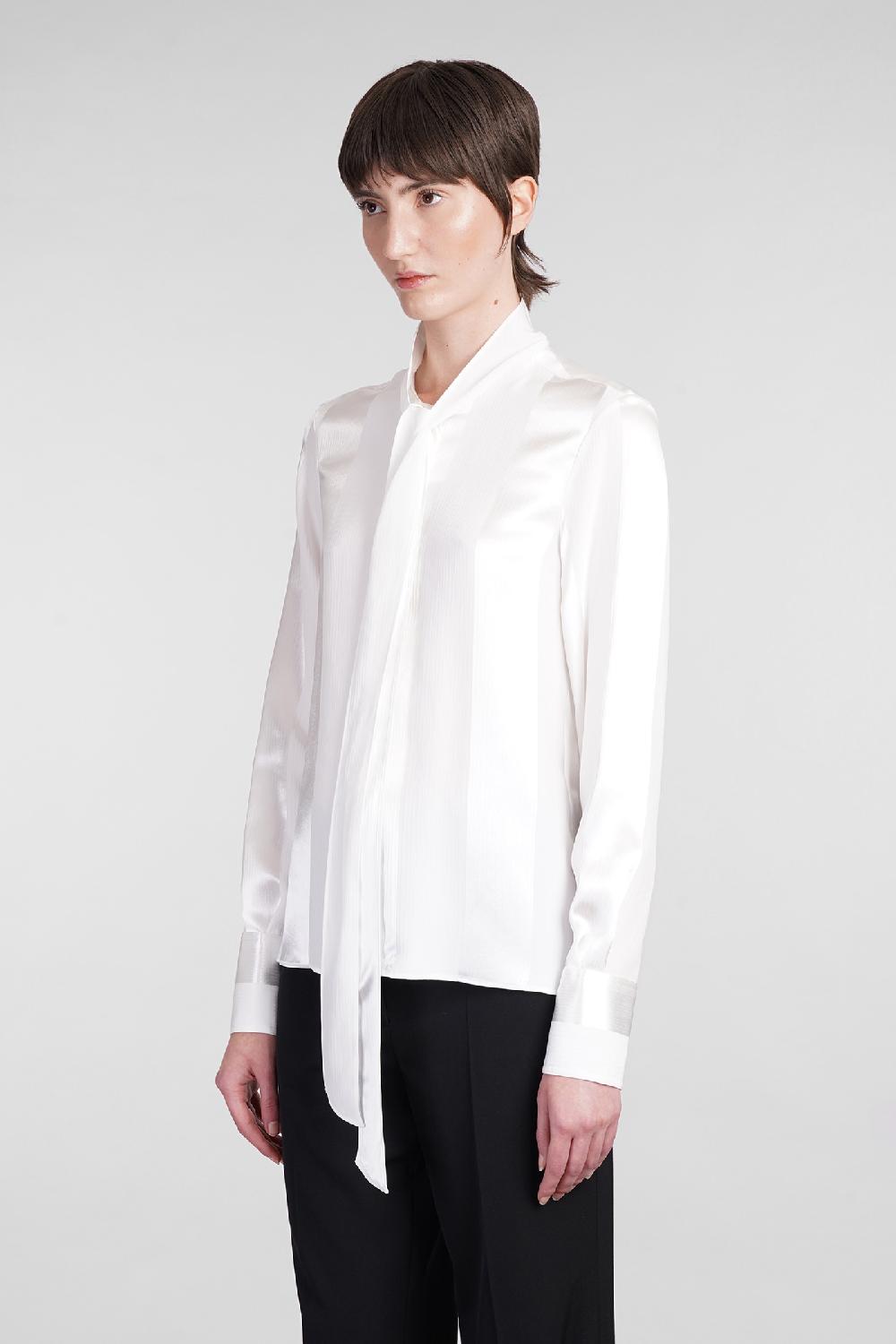 Deliberti Stella McCartney Camicia In Viscosa Bianca Cod. 401622 - Deliberti The Luxury Shopping