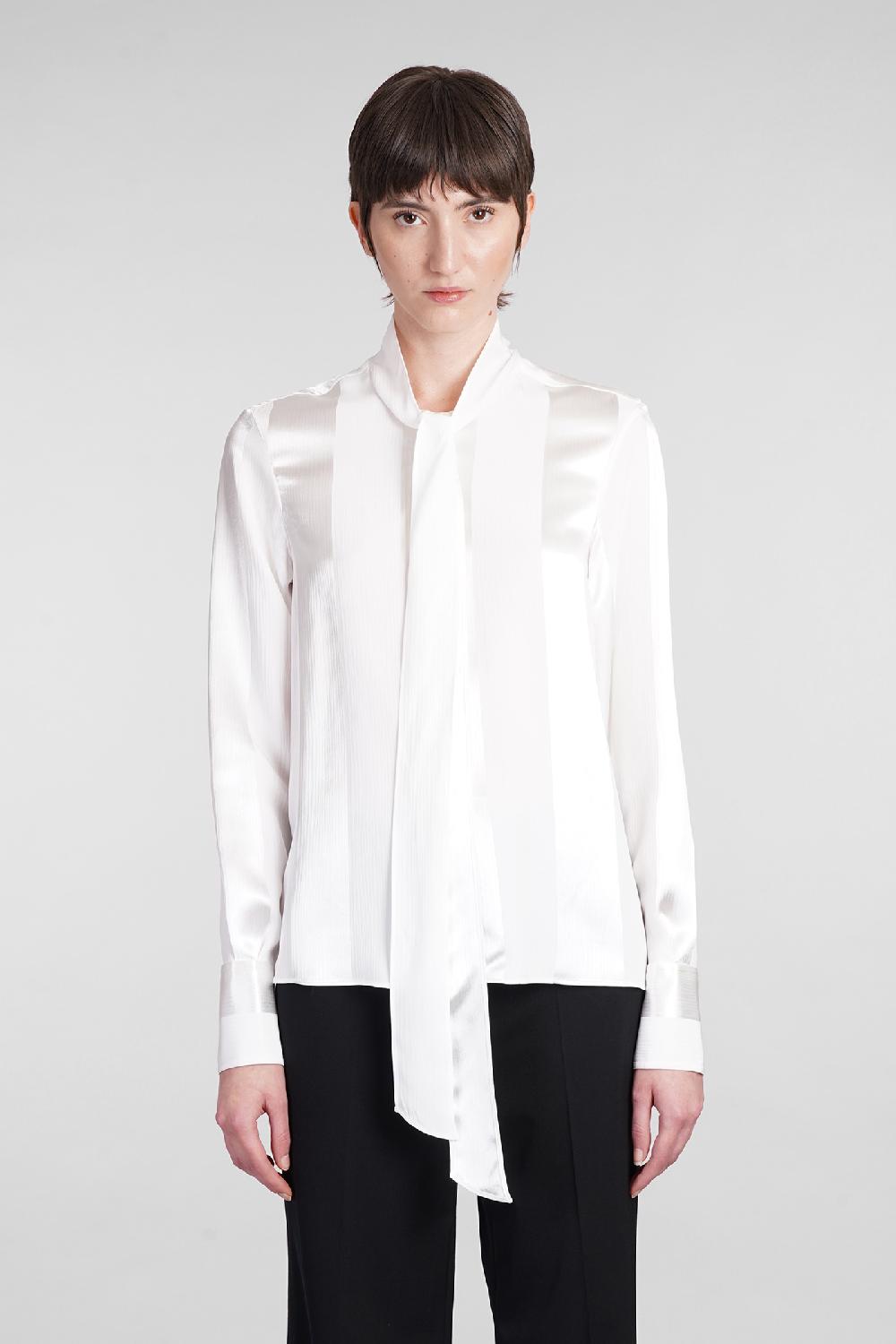 Deliberti Stella McCartney Camicia in viscosa bianca cod. 401622 - Deliberti The Luxury Shopping