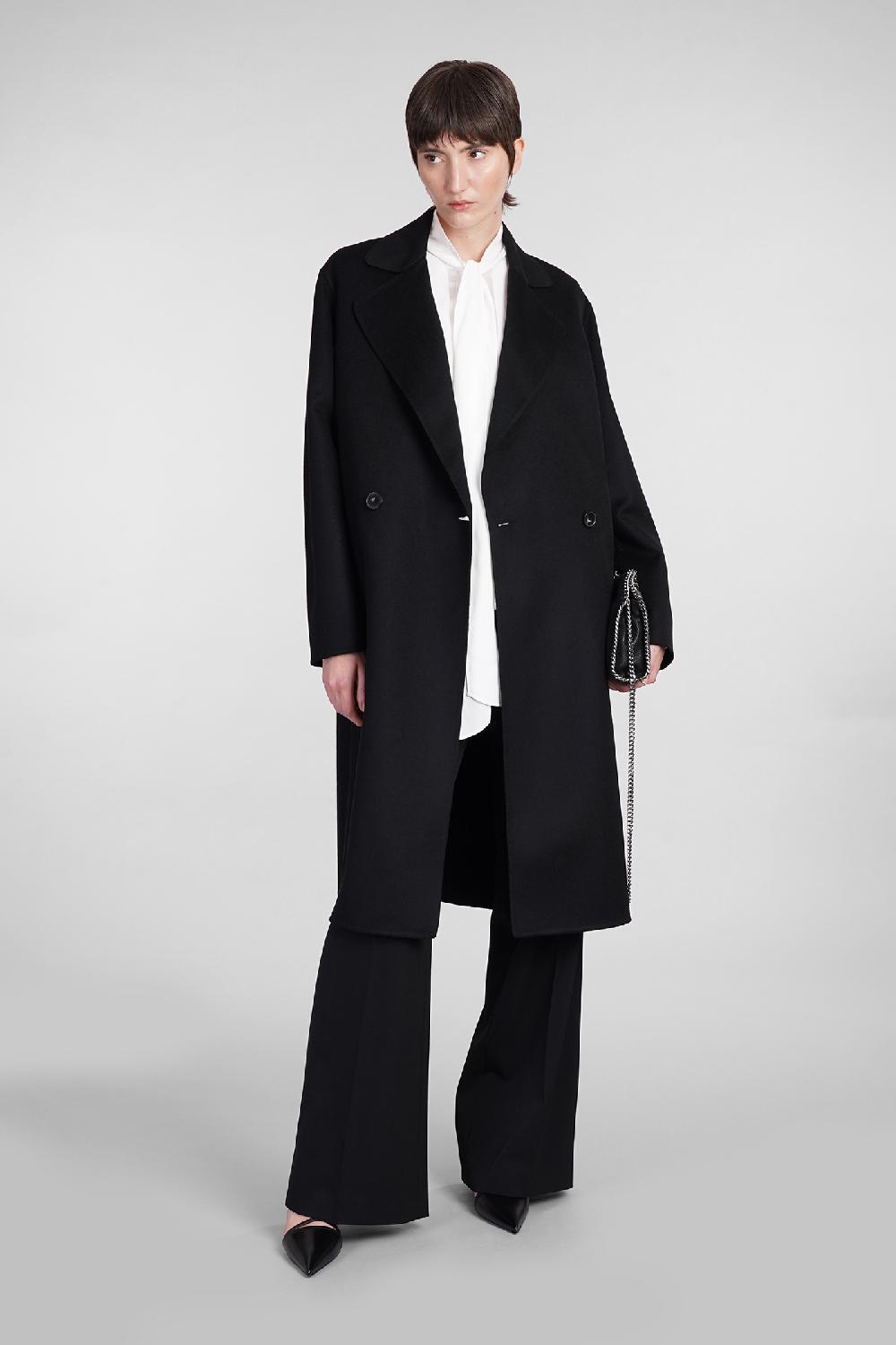 Deliberti Stella McCartney Cappotto In Lana Nera Cod. 379429 - Deliberti The Luxury Shopping