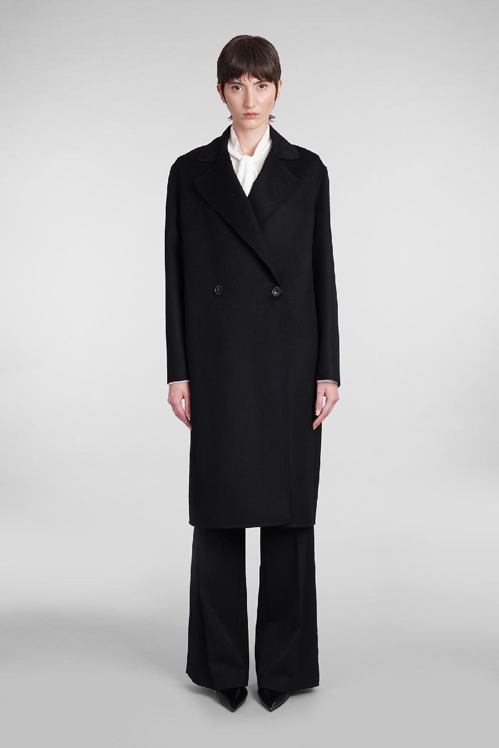 Deliberti Stella McCartney Cappotto In Lana Nera Cod. 379429 - Deliberti The Luxury Shopping