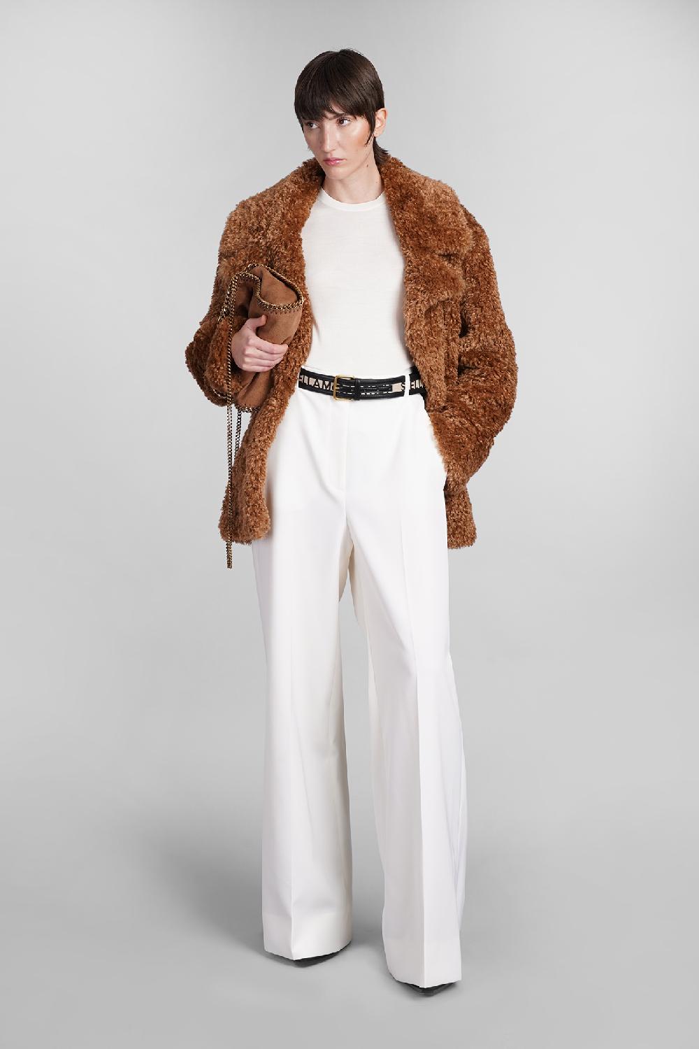 Deliberti Stella McCartney Pantalone In Lana Beige Cod. 401827 - Deliberti The Luxury Shopping