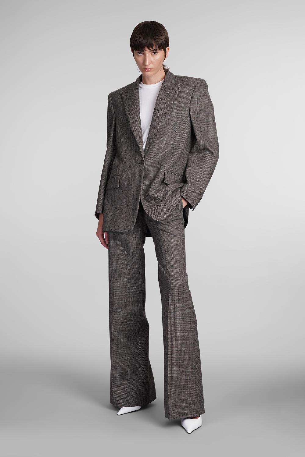 Deliberti Stella McCartney Pantalone In Lana Grigia Cod. 406981 - Deliberti The Luxury Shopping