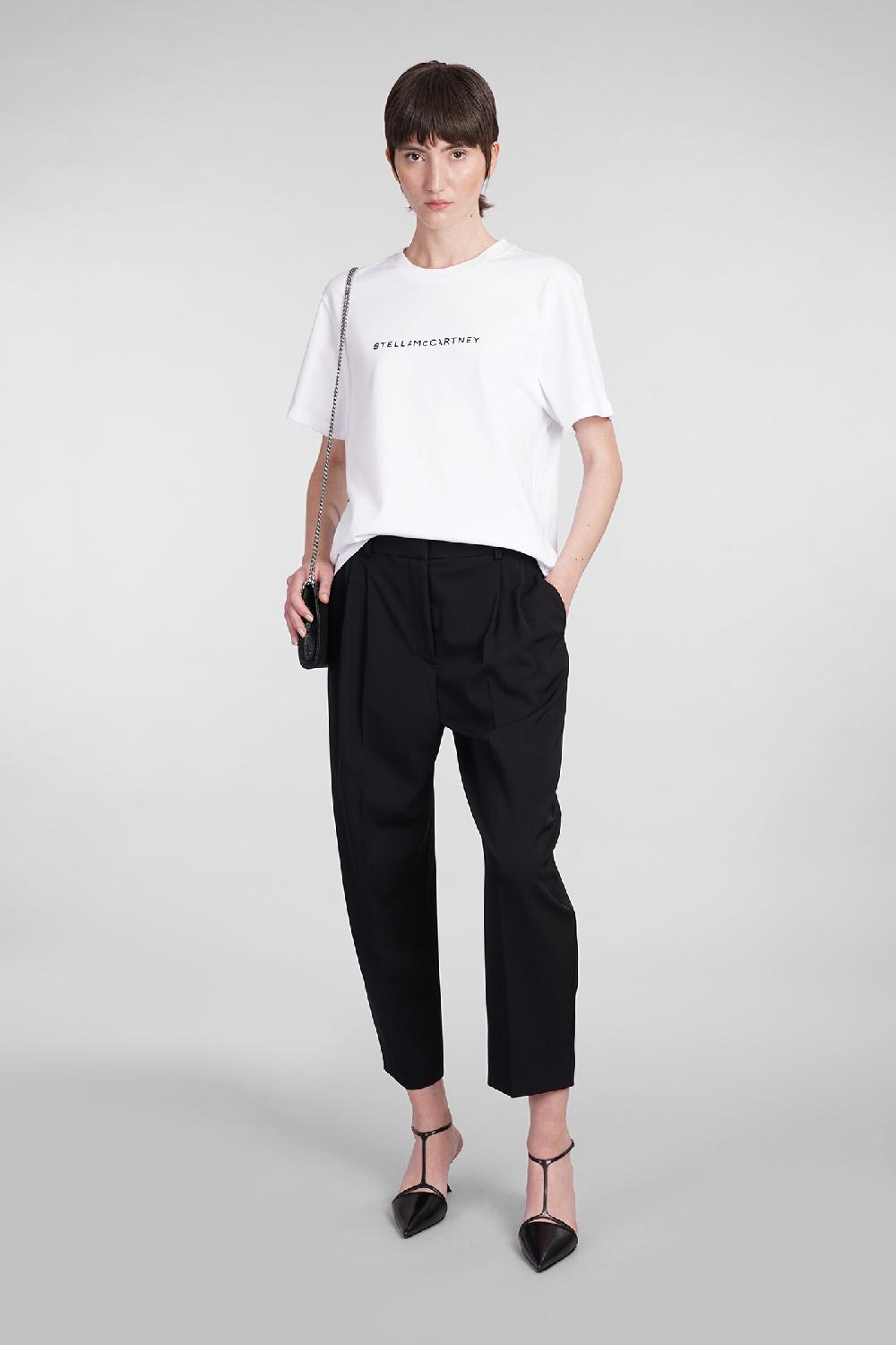 Deliberti Stella McCartney Pantalone In Lana Nera Cod. 401632 - Deliberti The Luxury Shopping