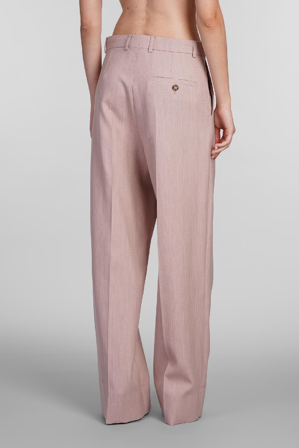 Deliberti Stella McCartney Pantalone In Lana Rosa Cod. 406978 - Deliberti The Luxury Shopping