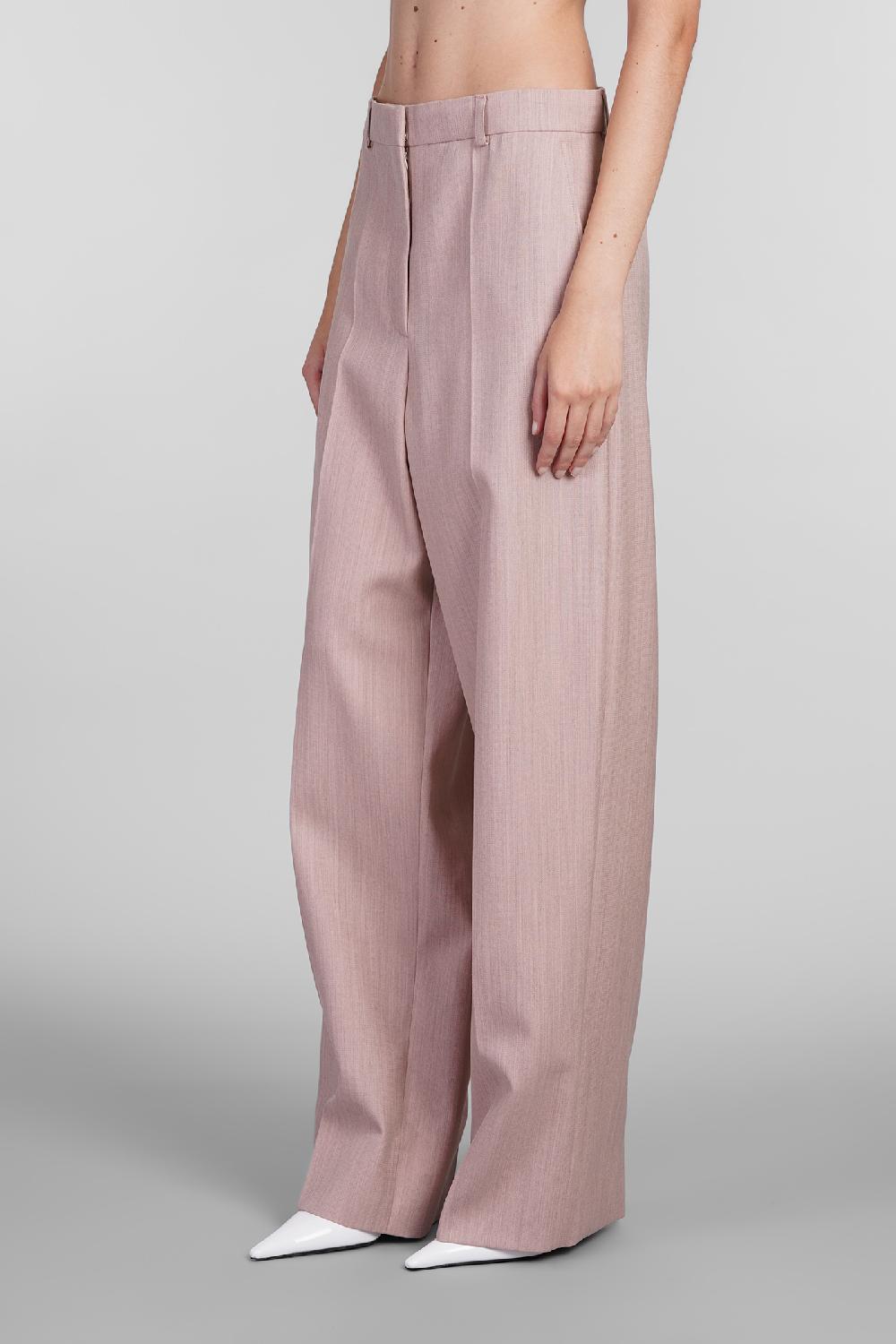 Deliberti Stella McCartney Pantalone In Lana Rosa Cod. 406978 - Deliberti The Luxury Shopping