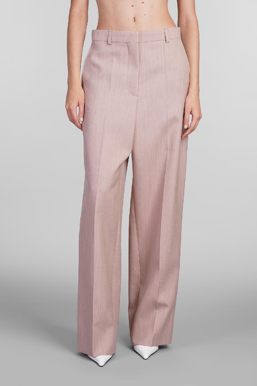 Deliberti Stella McCartney Pantalone in lana rosa cod. 406978 - Deliberti The Luxury Shopping