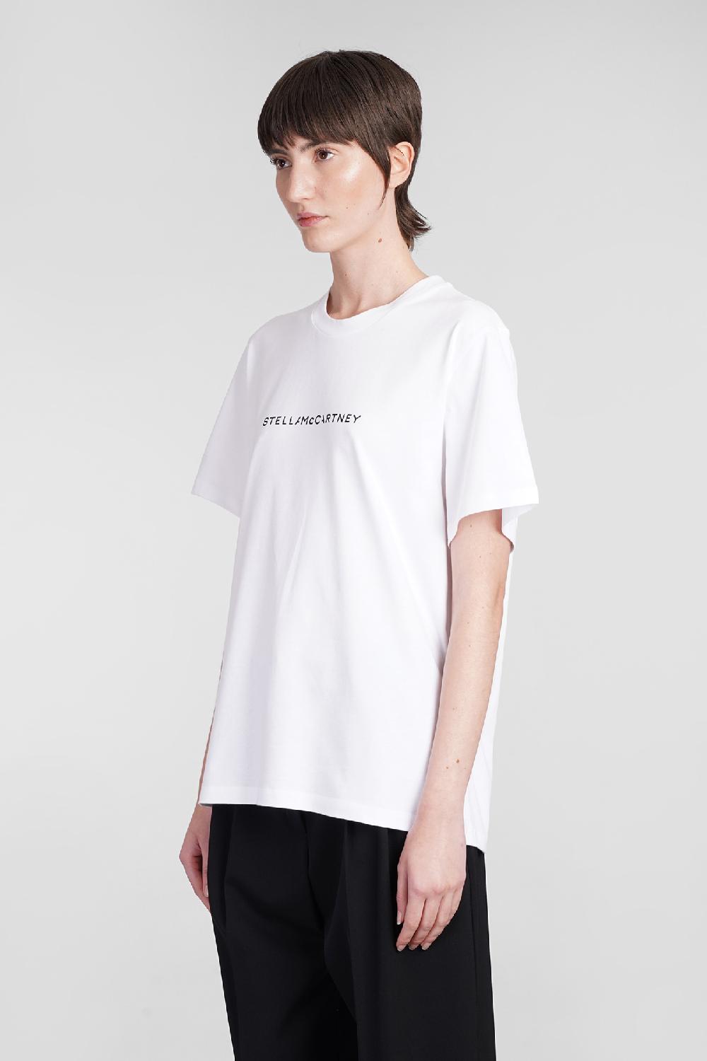 Deliberti Stella McCartney T-shirt In Cotone Bianco Cod. 391577 - Deliberti The Luxury Shopping
