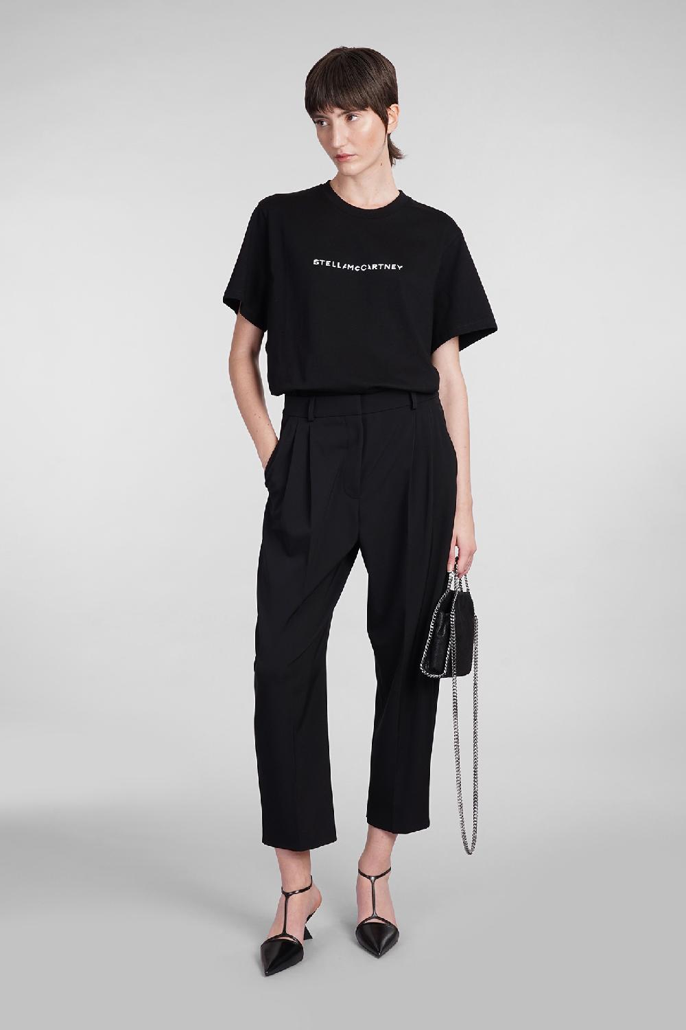 Deliberti Stella McCartney T-shirt In Cotone Nero Cod. 391576 - Deliberti The Luxury Shopping