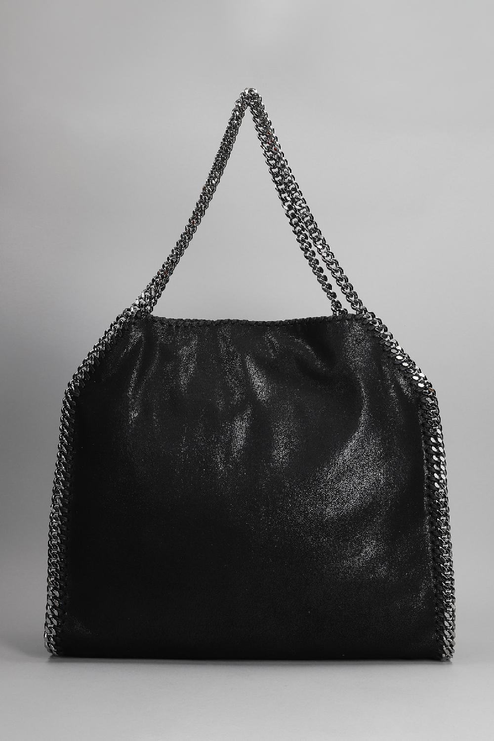 Deliberti Stella McCartney Tote Falabella In Ecopelle Nera Cod. 309258 - Deliberti The Luxury Shopping