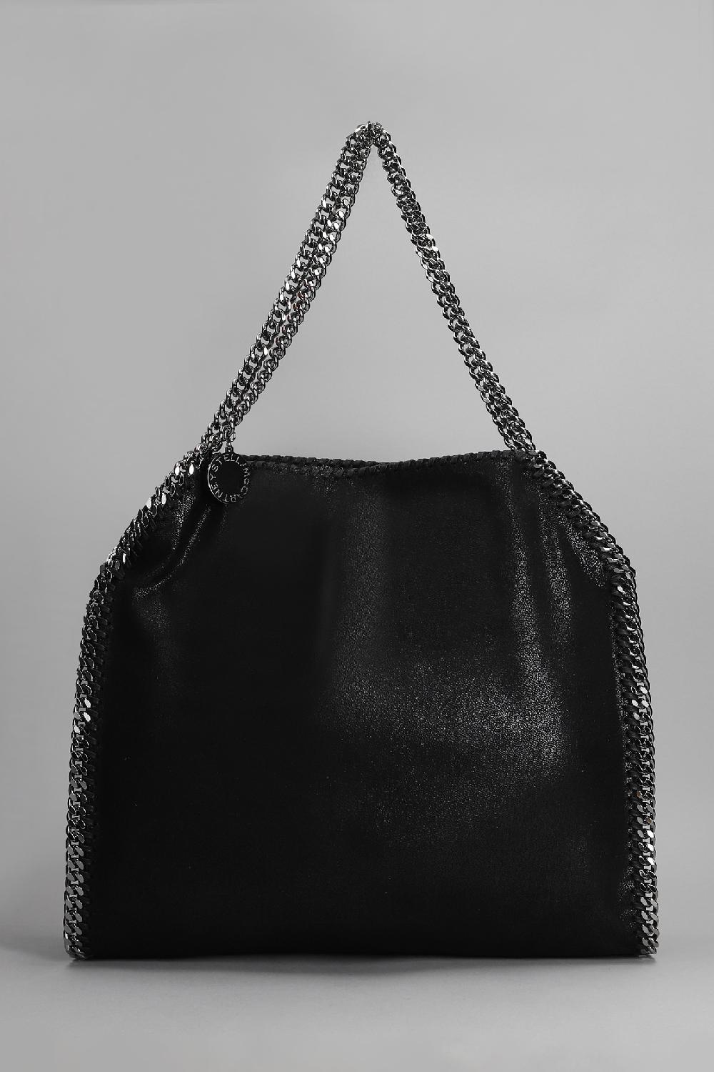 Deliberti Stella McCartney Tote falabella in ecopelle nera cod. 309258 - Deliberti The Luxury Shopping