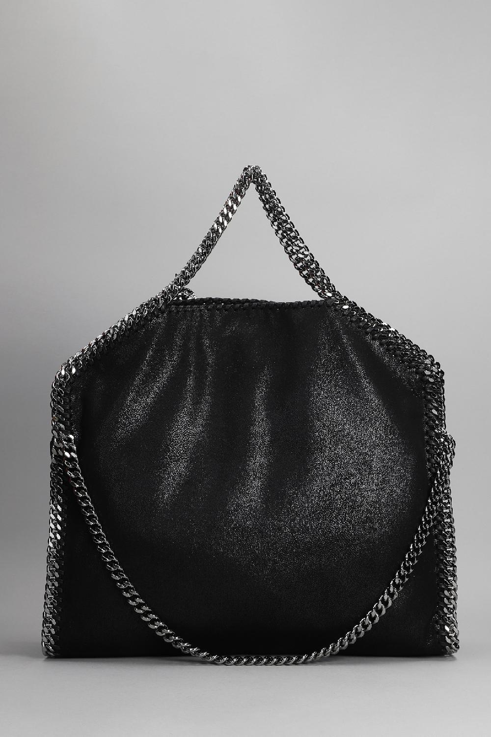 Deliberti Stella McCartney Tote falabella in ecopelle nera cod. 309254 - Deliberti The Luxury Shopping
