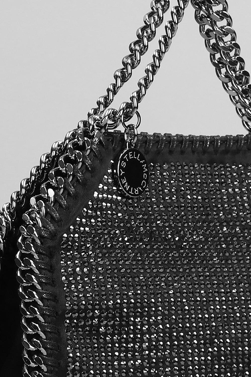 Deliberti Stella McCartney Tote Falabella In Poliestere Nero Cod. 387417 - Deliberti The Luxury Shopping