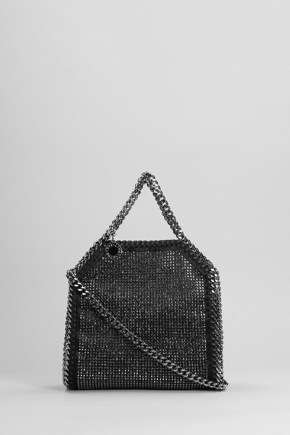 Deliberti Stella McCartney Tote falabella in poliestere nero cod. 387417 - Deliberti The Luxury Shopping