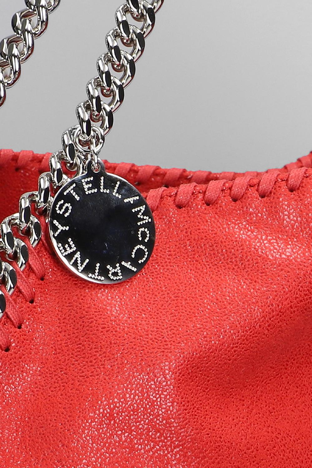 Deliberti Stella McCartney Tote Falabella In Poliestere Rosso Cod. 372520 - Deliberti The Luxury Shopping