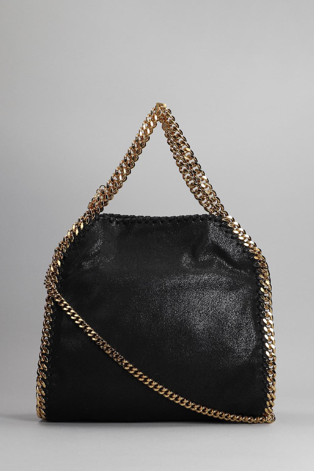 Deliberti Stella McCartney Tote falabella mini in ecopelle nera cod. 316843 - Deliberti The Luxury Shopping
