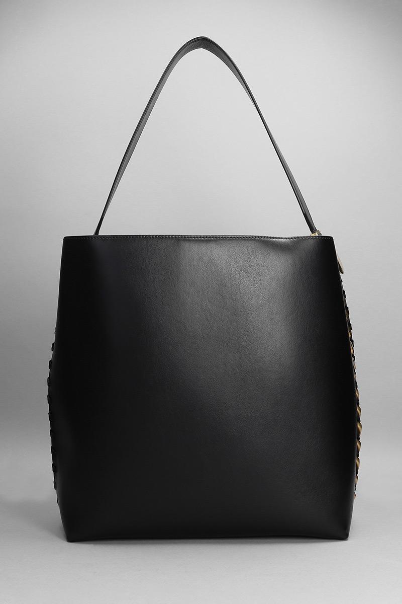 Deliberti Stella McCartney Tote Frayme In Poliestere Nero Cod. 348724 - Deliberti The Luxury Shopping