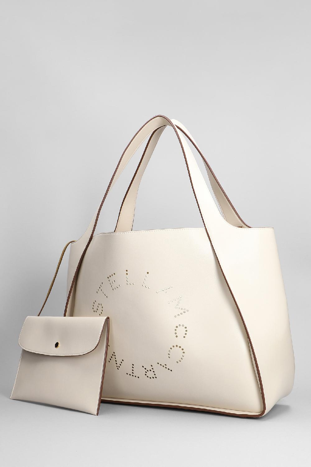Deliberti Stella McCartney Tote In Ecopelle Bianca Cod. 391564 - Deliberti The Luxury Shopping
