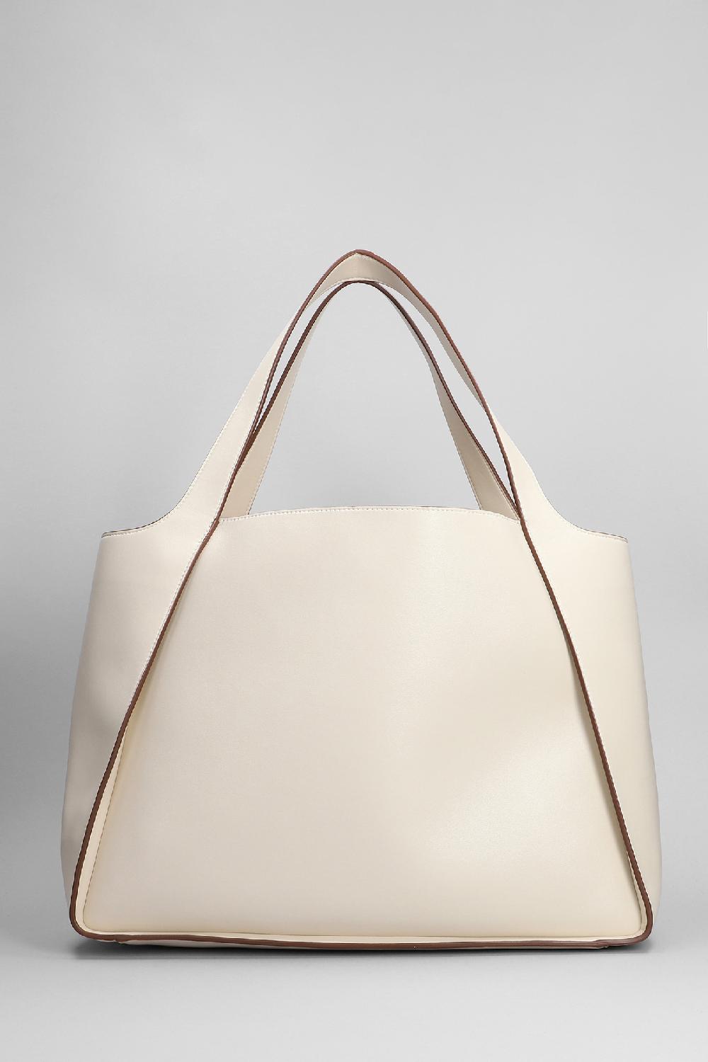 Deliberti Stella McCartney Tote In Ecopelle Bianca Cod. 391564 - Deliberti The Luxury Shopping