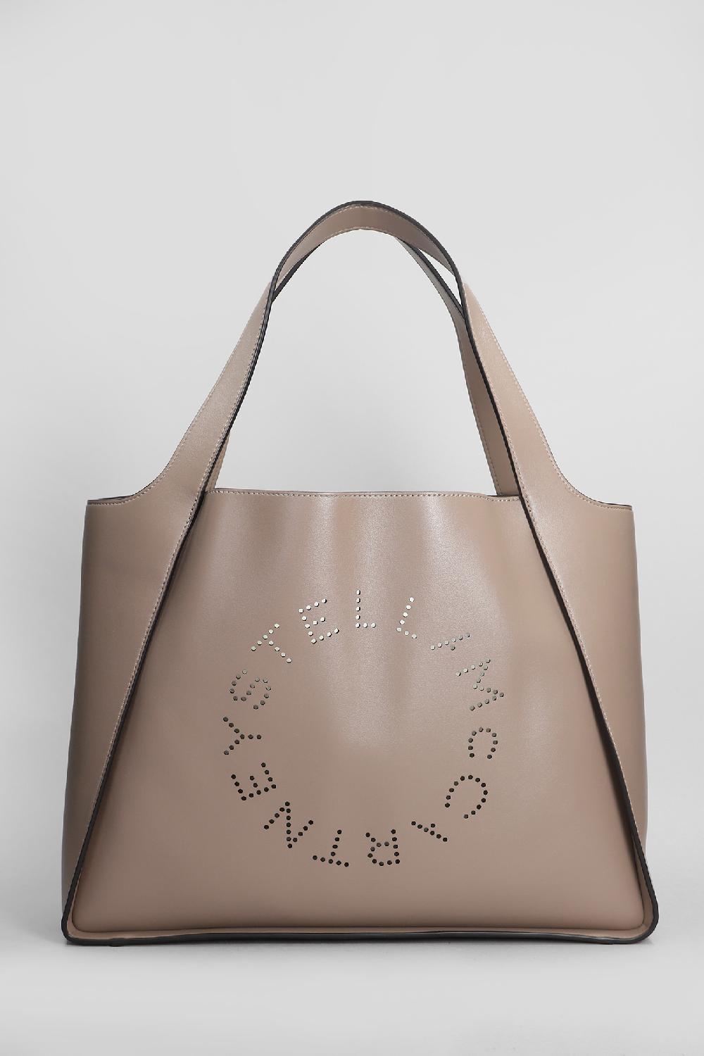 Deliberti Stella McCartney Tote in poliammide cipria cod. 405021 - Deliberti The Luxury Shopping