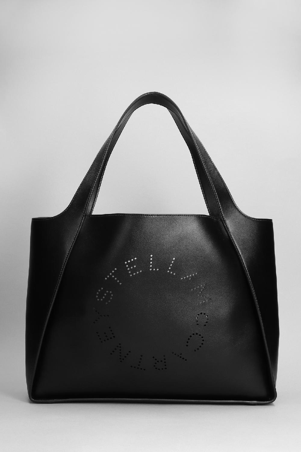 Deliberti Stella McCartney Tote in poliammide nera cod. 402930 - Deliberti The Luxury Shopping