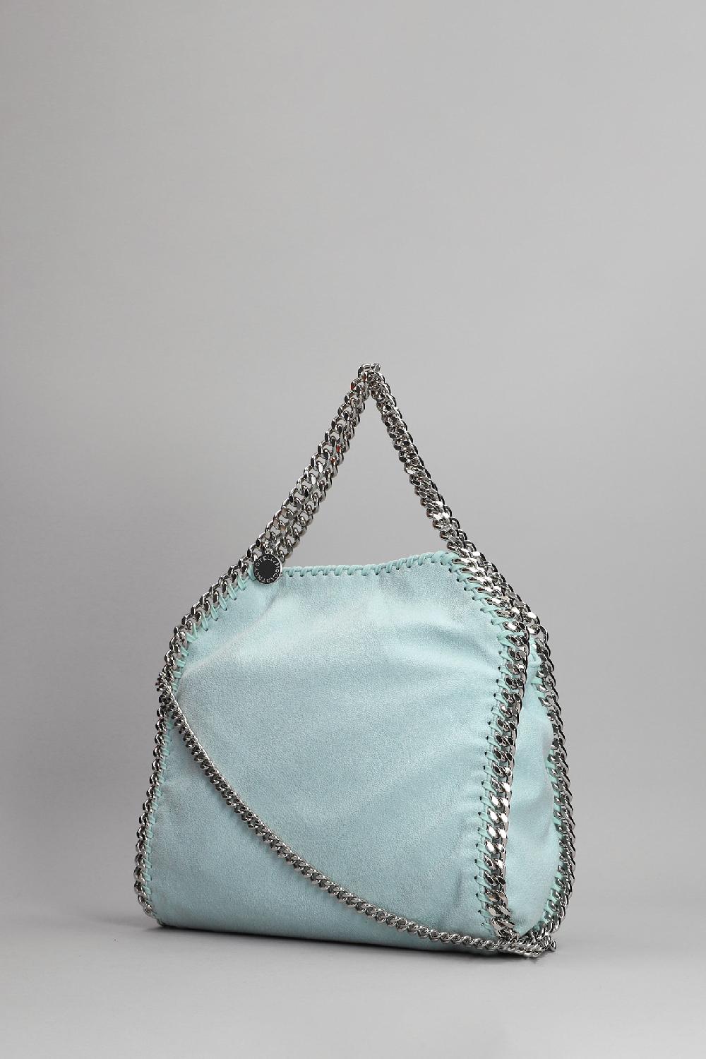 Deliberti Stella McCartney Tote In Poliestere Celeste Cod. 365857 - Deliberti The Luxury Shopping