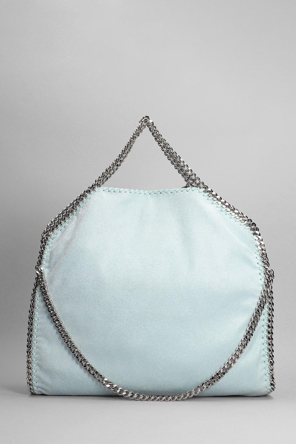 Deliberti Stella McCartney Tote in poliestere celeste cod. 365859 - Deliberti The Luxury Shopping