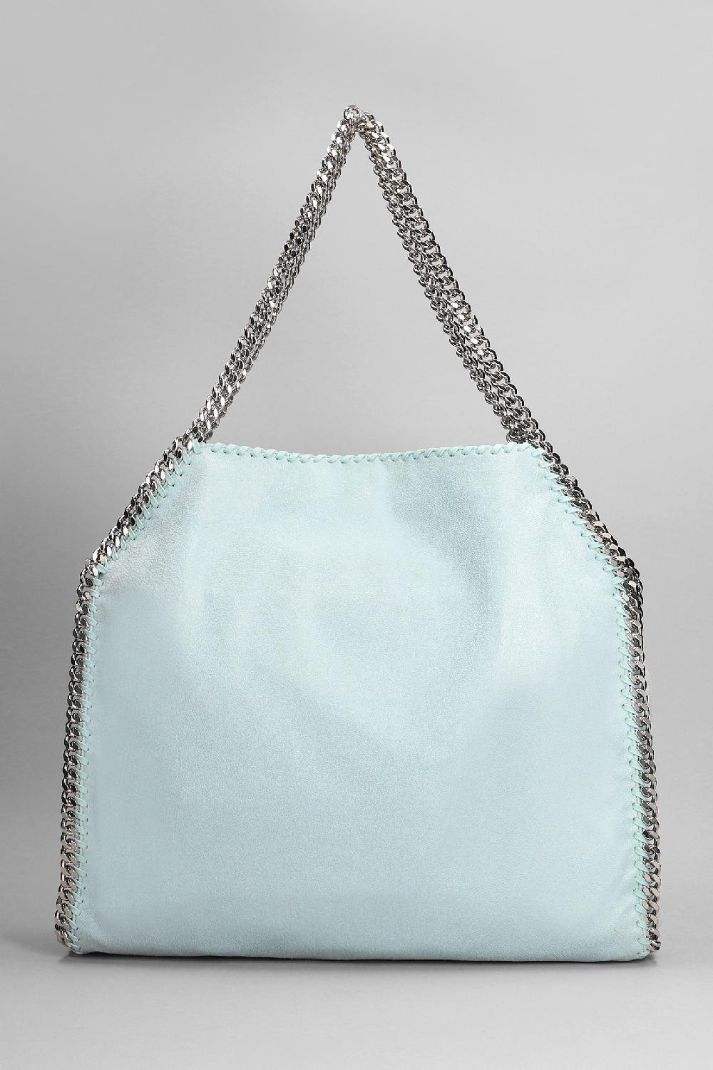Deliberti Stella McCartney Tote In Poliestere Celeste Cod. 365858 - Deliberti The Luxury Shopping
