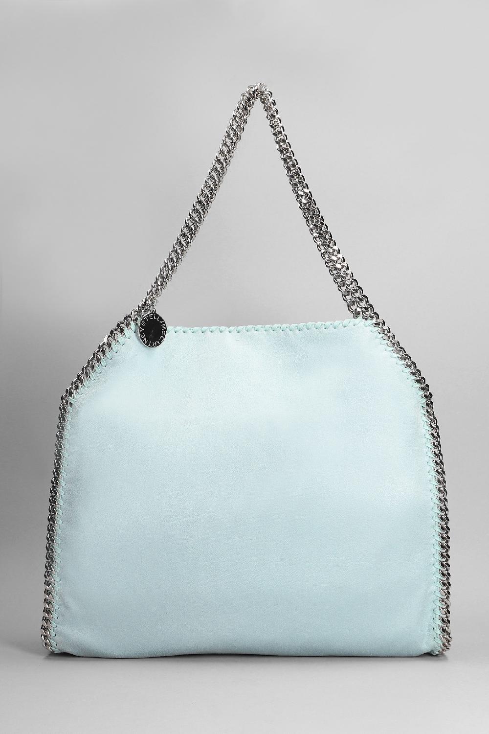 Deliberti Stella McCartney Tote in poliestere celeste cod. 365858 - Deliberti The Luxury Shopping