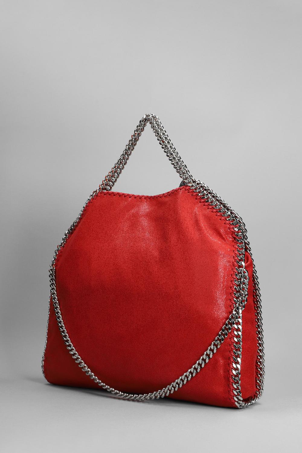 Deliberti Stella McCartney Tote In Poliestere Rosso Cod. 365866 - Deliberti The Luxury Shopping
