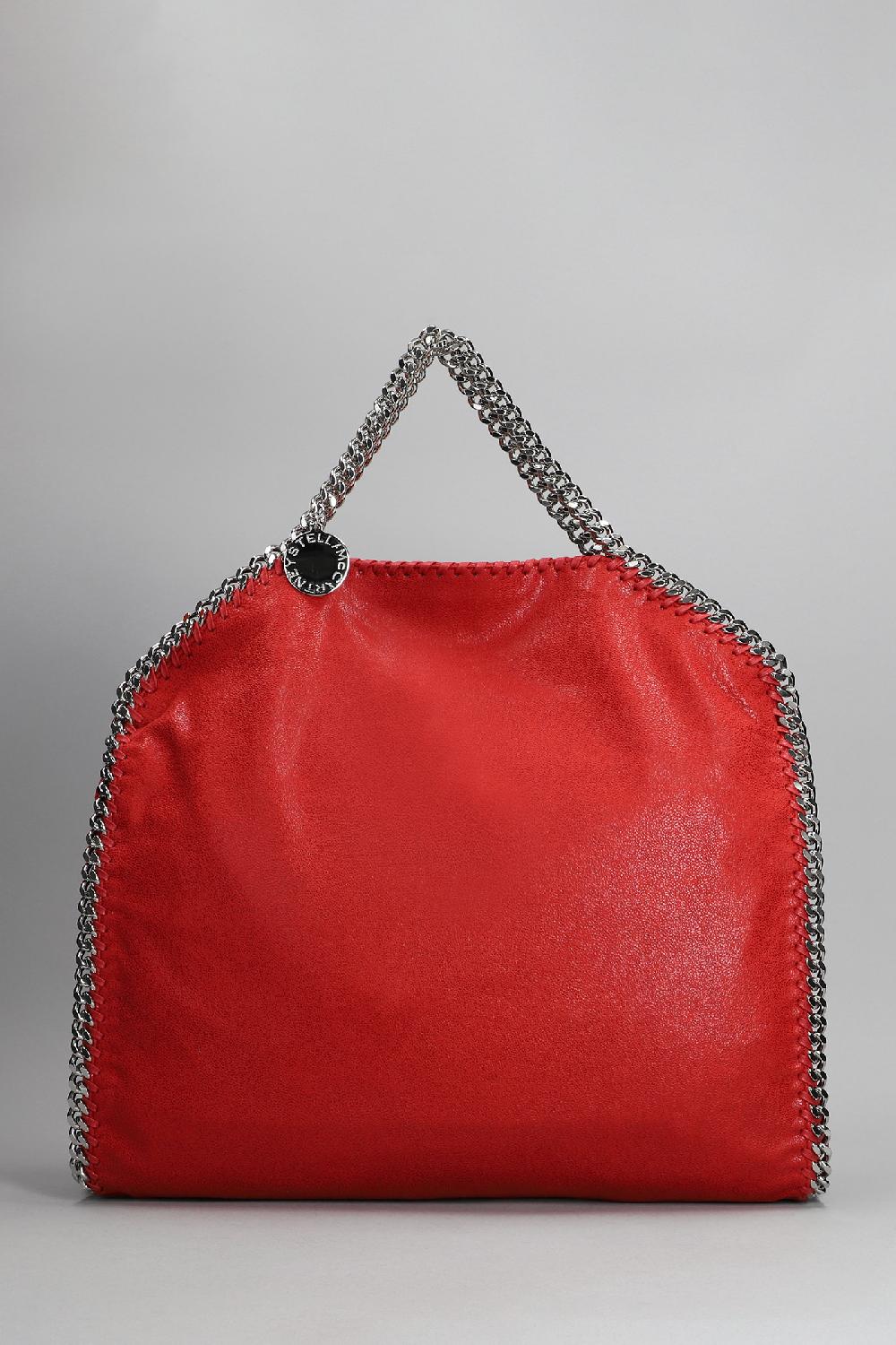 Deliberti Stella McCartney Tote In Poliestere Rosso Cod. 365866 - Deliberti The Luxury Shopping