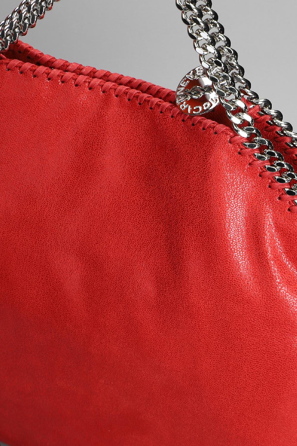 Deliberti Stella McCartney Tote In Poliestere Rosso Cod. 365866 - Deliberti The Luxury Shopping