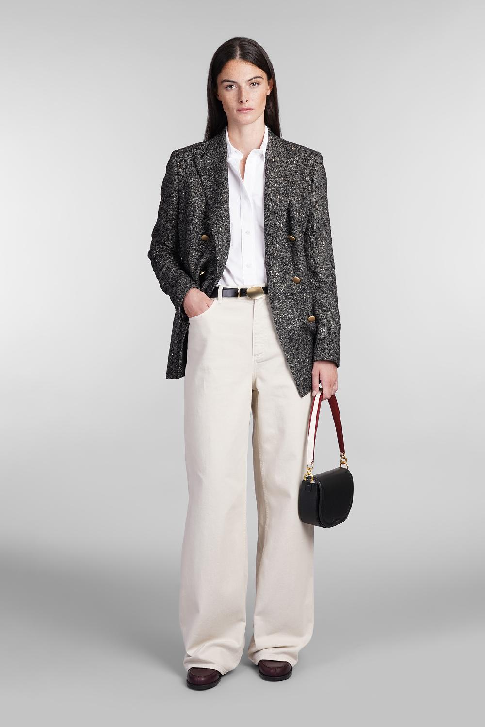 Deliberti Tagliatore 0205 Blazer J Jasmine10b In Lana Nera Cod. 404368 - Deliberti The Luxury Shopping