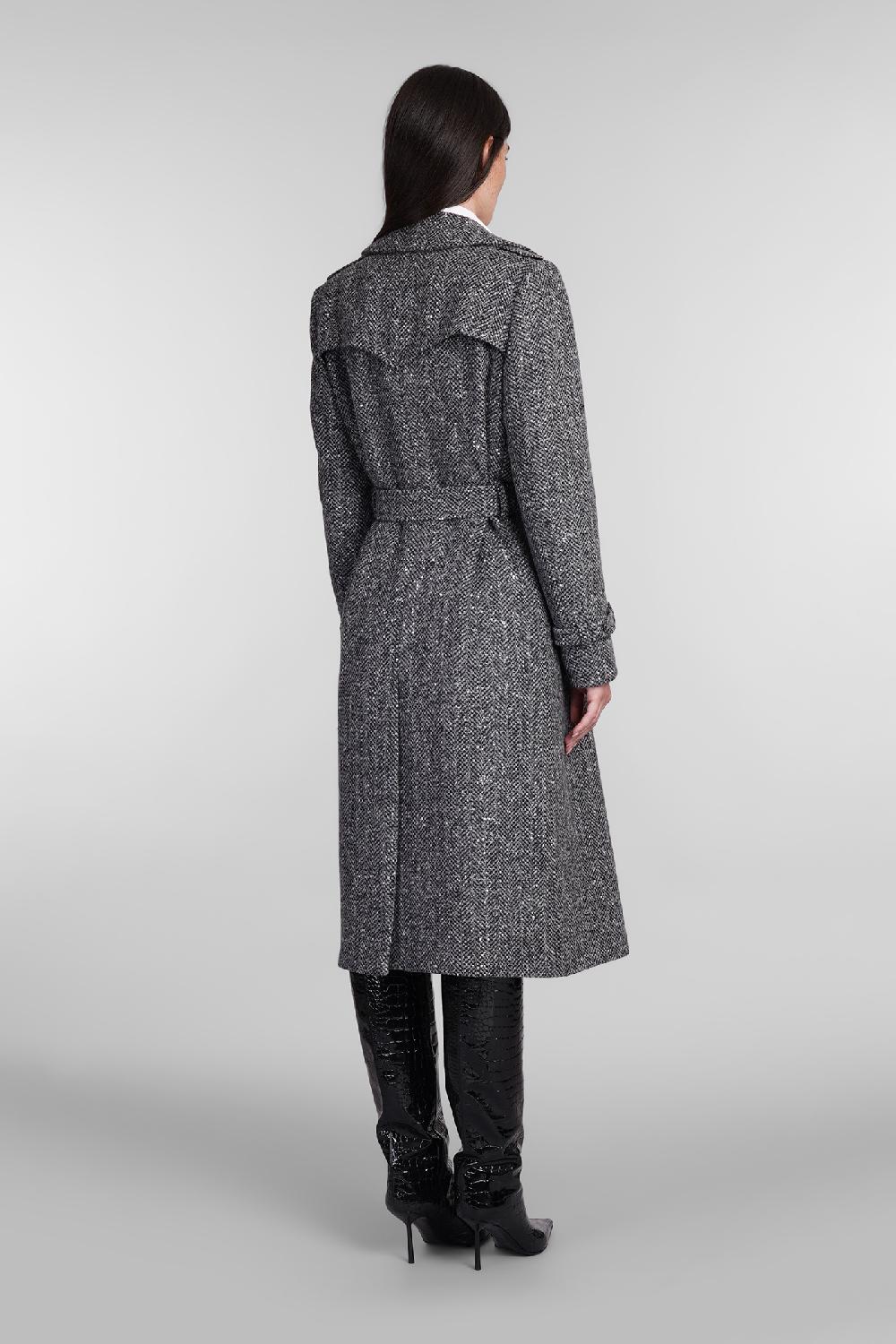 Deliberti Tagliatore 0205 Cappotto Carola In Lana Grigia Cod. 404364 - Deliberti The Luxury Shopping