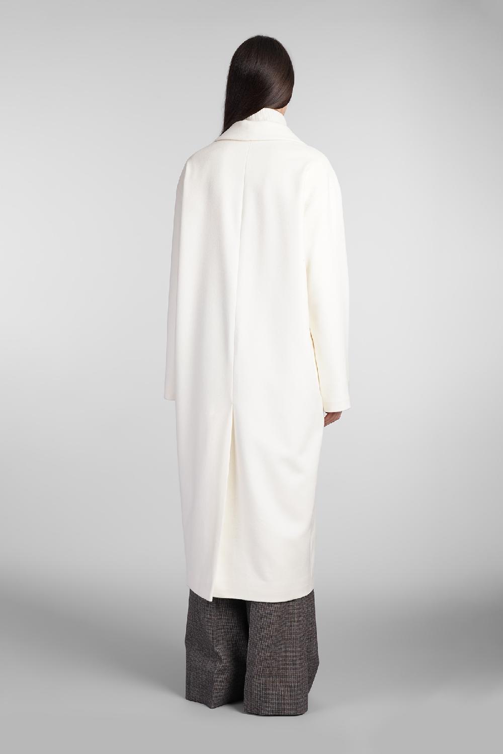 Deliberti Tagliatore 0205 Cappotto In Lana Beige Cod. 407268 - Deliberti The Luxury Shopping