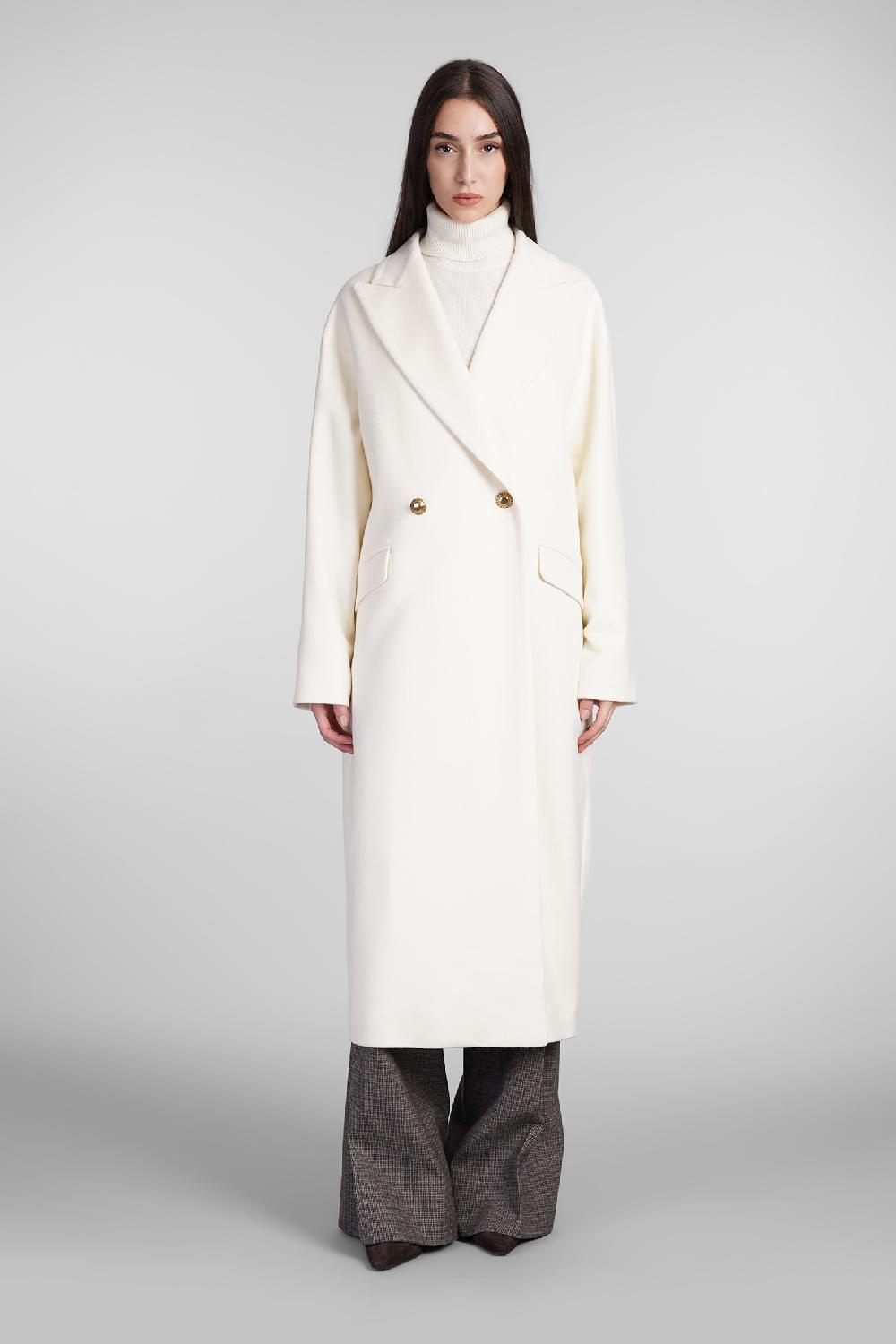 Deliberti Tagliatore 0205 Cappotto in lana beige cod. 407268 - Deliberti The Luxury Shopping
