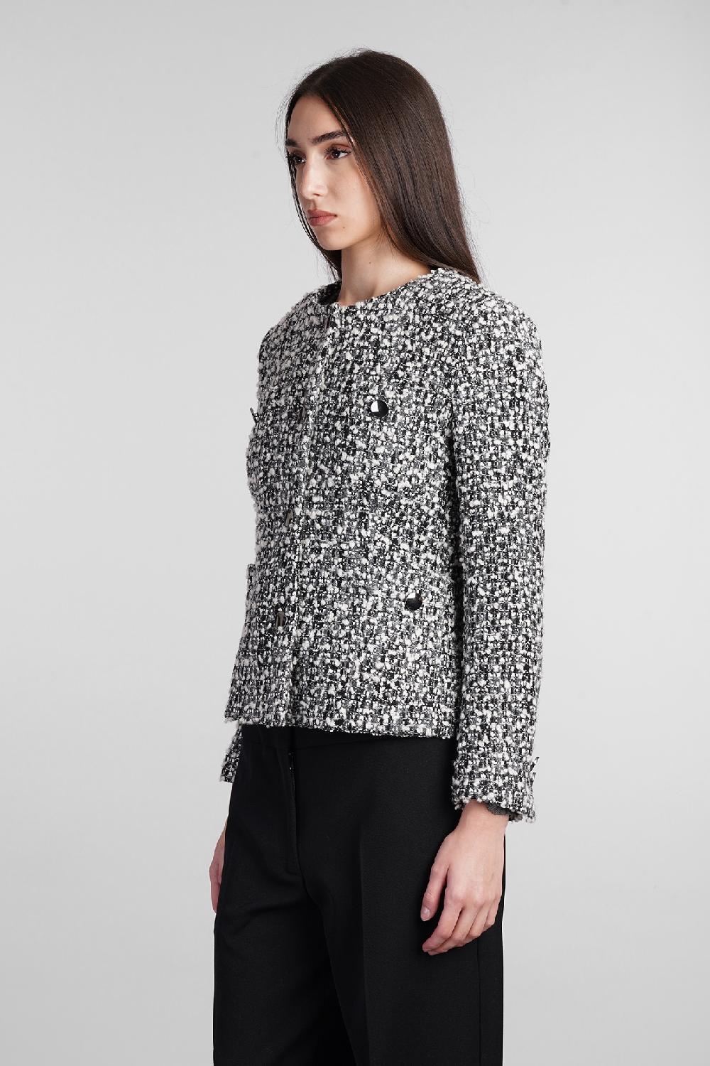 Deliberti Tagliatore 0205 Giacca Casual In Poliestere Nero Cod. 407270 - Deliberti The Luxury Shopping