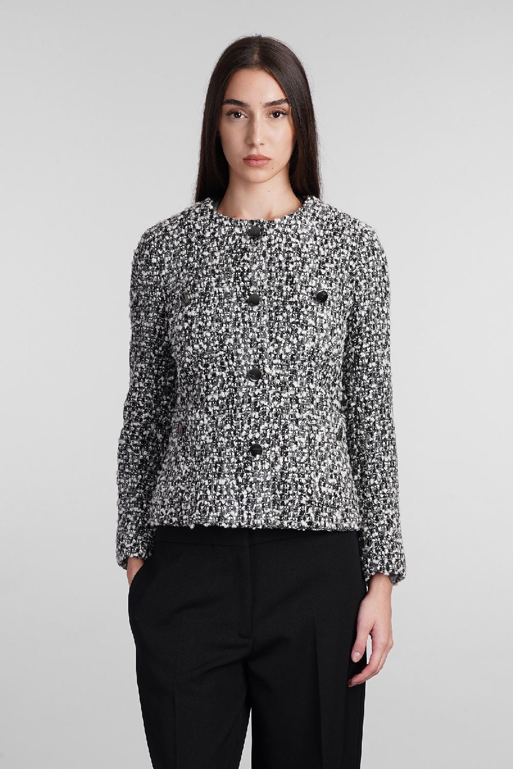 Deliberti Tagliatore 0205 Giacca casual in poliestere nero cod. 407270 - Deliberti The Luxury Shopping