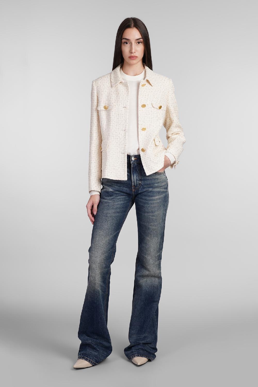 Deliberti Tagliatore 0205 Giacca Casual India In Cotone Beige Cod. 404366 - Deliberti The Luxury Shopping